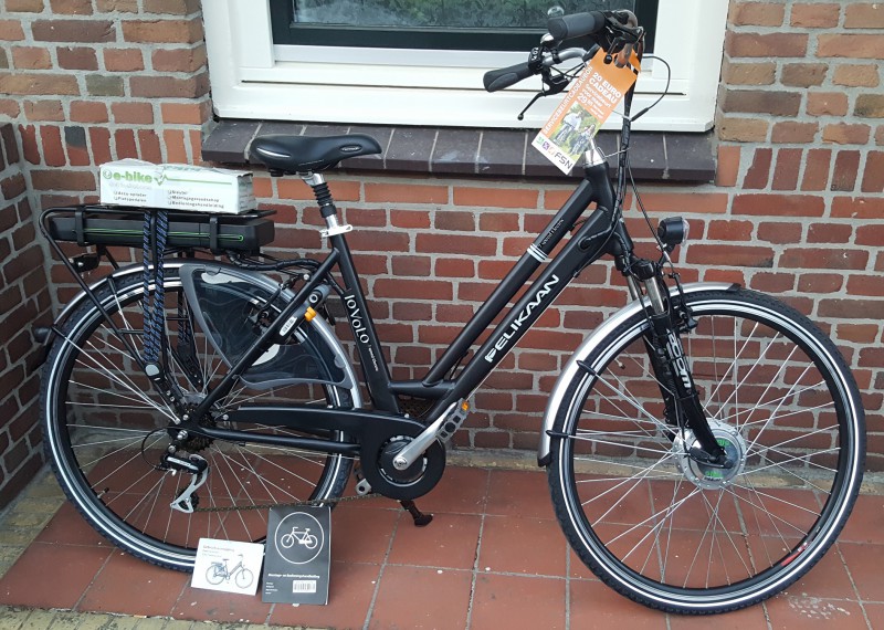 Nowy rower Pelikan zasięg około 90km