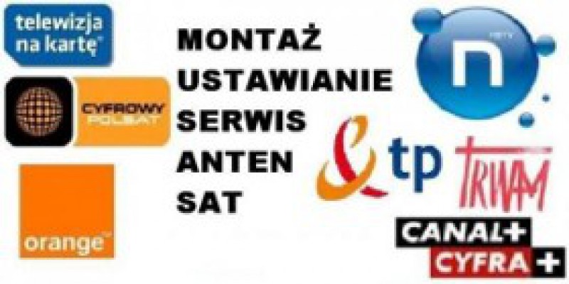 Polska TV  w ofercie,montaż, serwis anten
