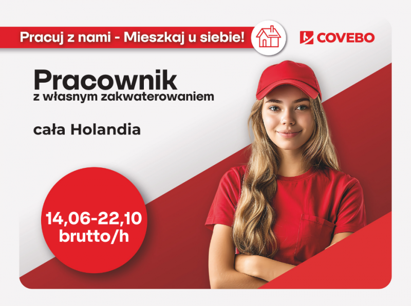 Masz własne zakwaterowanie? My znajdziemy Ci pracę!
