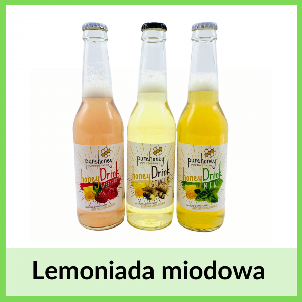  Lemoniada Pure Honey Drink  -  Sięgnij po słodkie orzeźwienie prosto z natury 