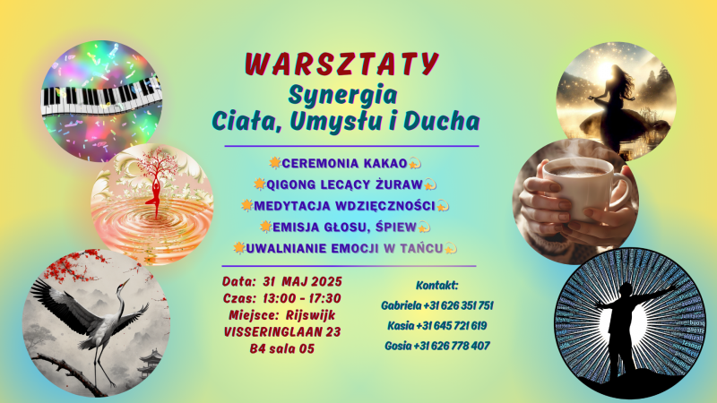 WARSZTATY SYNERGIA CIAŁA, UMYSŁU i DUCHA