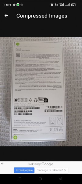 Sprzedam Apple iPhone 16 black 128gb €600,-