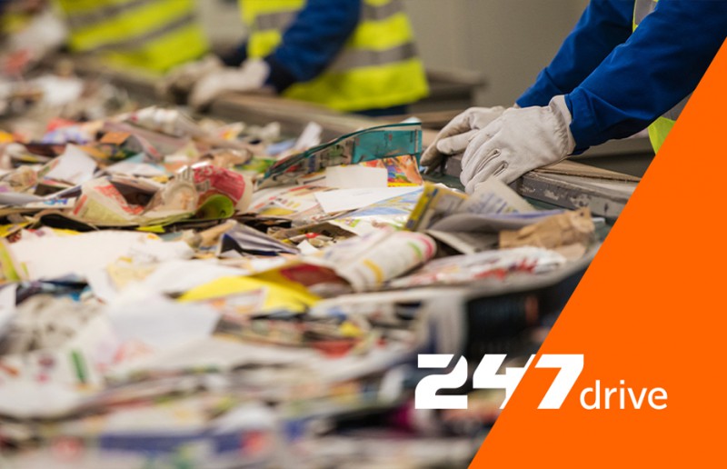 Pracownik recyklingu ze znajomością języka angielskiego