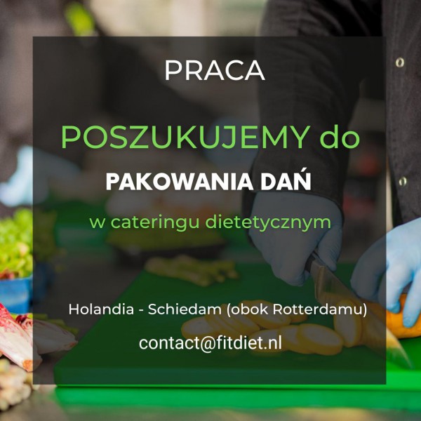Catering - pakowanie dań - Schiedam