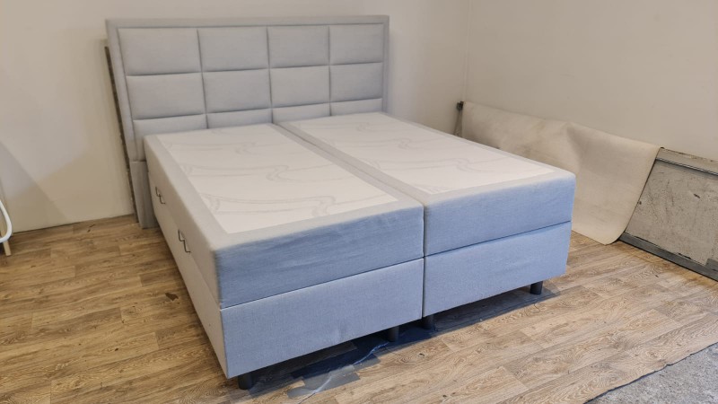 Łóżko boxspring 180x200 - skrzynie do przechowywania. Możliwa dostawa oraz wniesienie