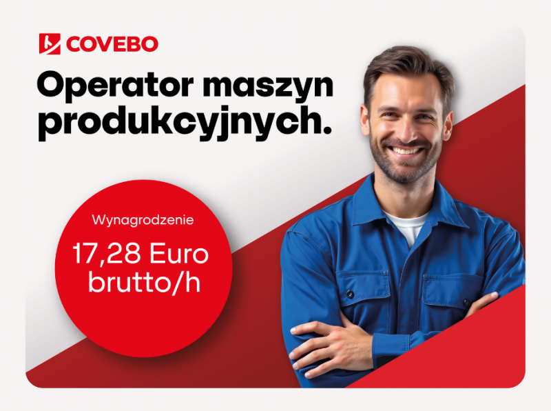 Operator maszyn - produkcja siatki zbrojeniowej
