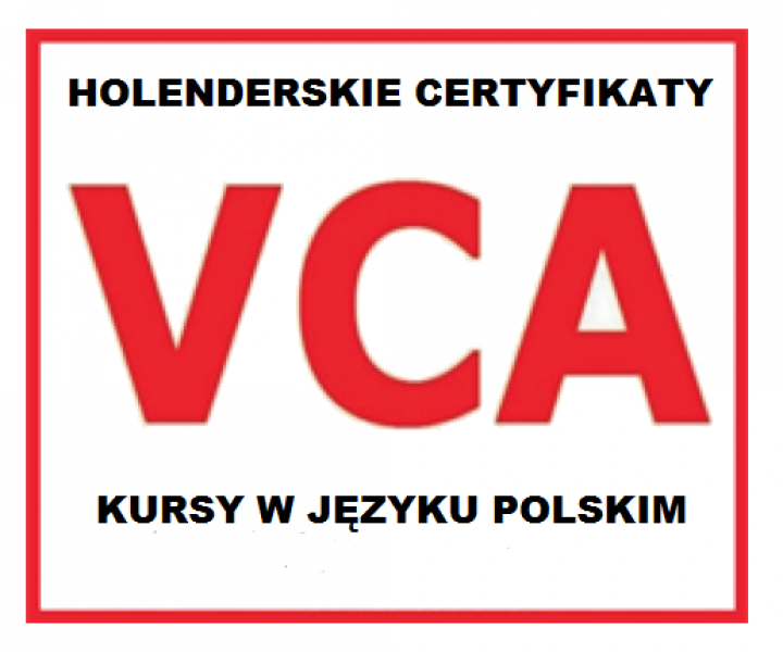 Vcapopolsku- kurs vca 24,25 maja 2025 Den Haag/Rotterdam.