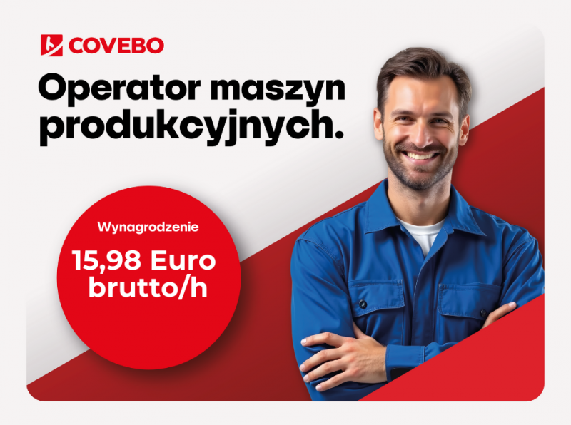 Operator maszyn - produkcja słodkich wypieków