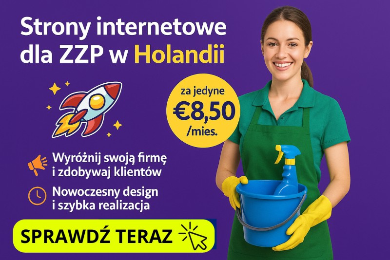  Strony i sklepy internetowe w Holandii / 20 LAT W BRANŻY 