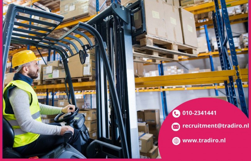 Pracownik logistyki EPT lub Reach truck
