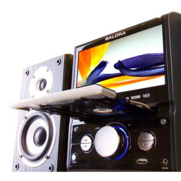zestaw TV Radio DVD USB+Pilot