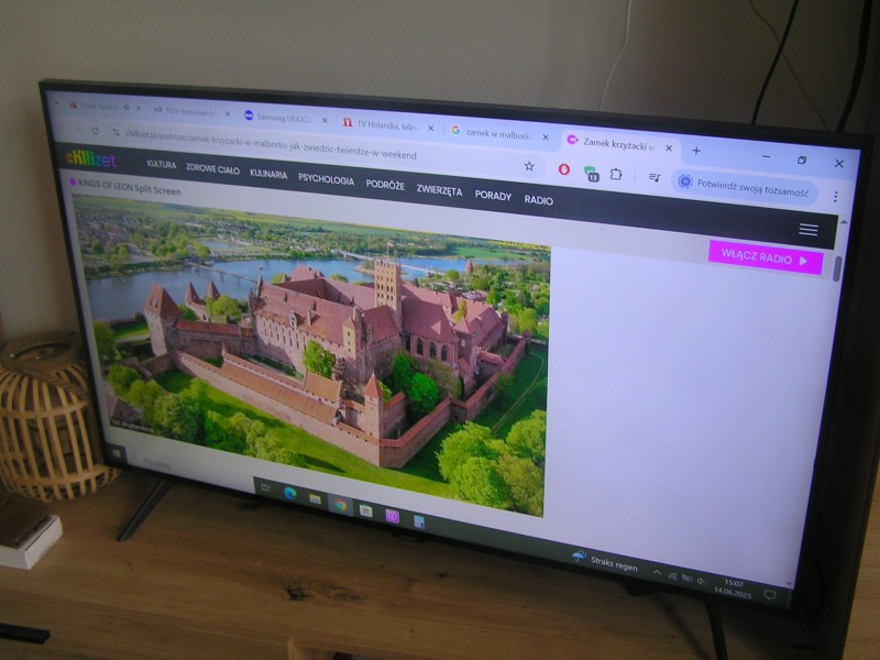 Samsung UE43CU7172 - 43 cale - 4K LED - 2023 - gwarancja do sierpnia 2025