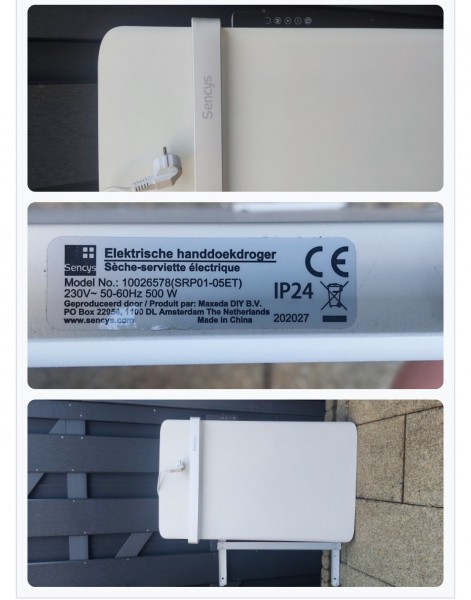 Panel grzejnikowy Sencys 500W