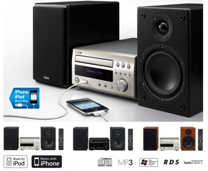 Pioneer X-HM71-S Srebrny 2 x 50W Wifi ipod USB