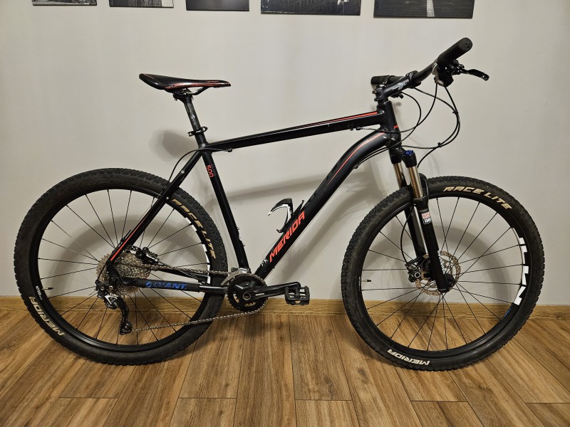 Merida Big Nine 500 na Shimano SLX 2x10 Rockshox koła 29 cali rama 23cale XXL