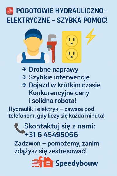 Pomoc hydrauliczno- elektryczna