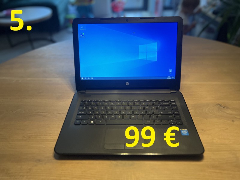 HP14, Intel Celeron, RAM 4GB, SSD, 14 cali