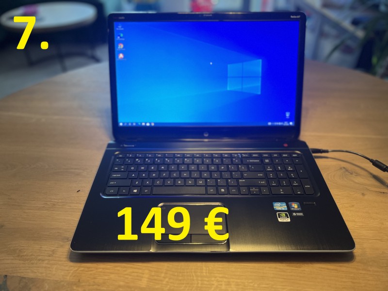 HP PAVILION DV7, i5 3gen, RAM 6GB, SSD, 17 cali