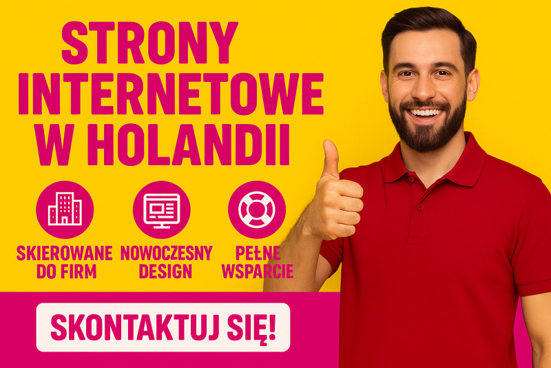  Strony i sklepy internetowe w Holandii / 20 LAT W BRANŻY 
