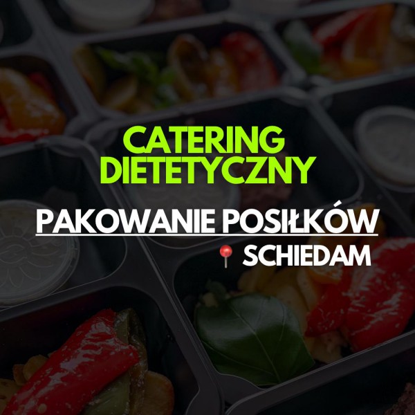 Catering- pakowanie dań- Schiedam