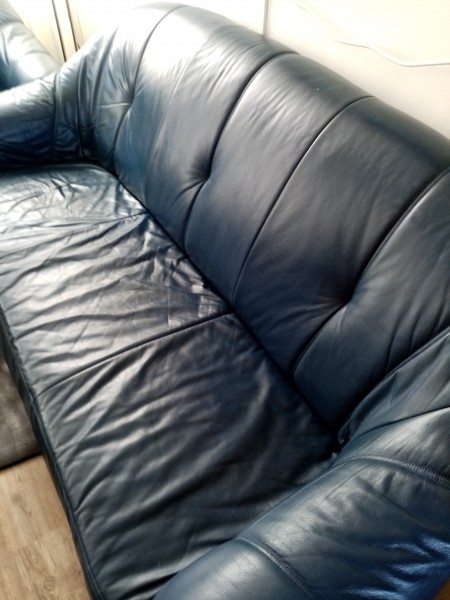 skórzana sofa 3 osobowa oddam