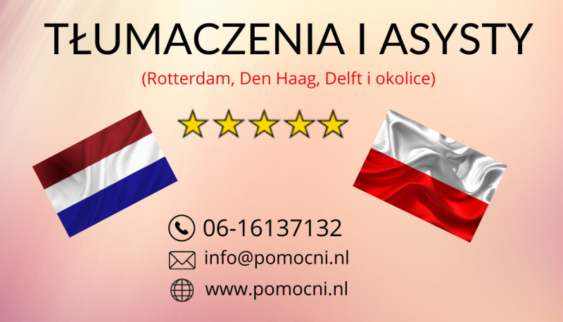 Profesjonalne Tłumaczenia ® Cała Holandia 