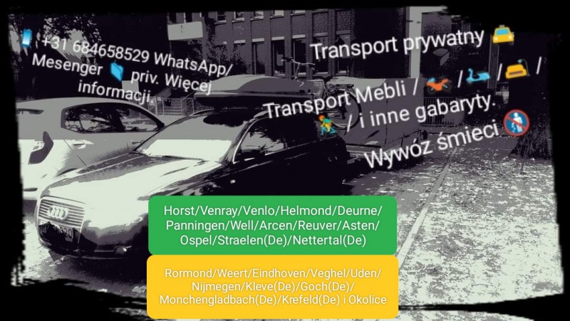 Transport / Wynajmem przyczepki / Przeprowadzki