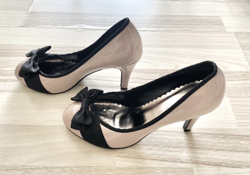 Nowe! - Ładne buty z kokardką - 37 - Jak nowe! + gratis