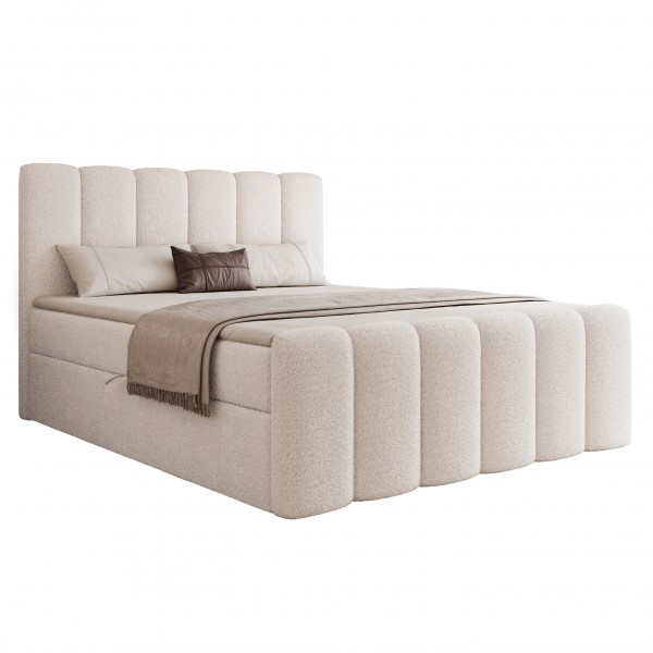 Łóżko boxspring * 2 pojemniki na pościel * KenixNL * PROMOCJA -10% * Dostawa Gratis!