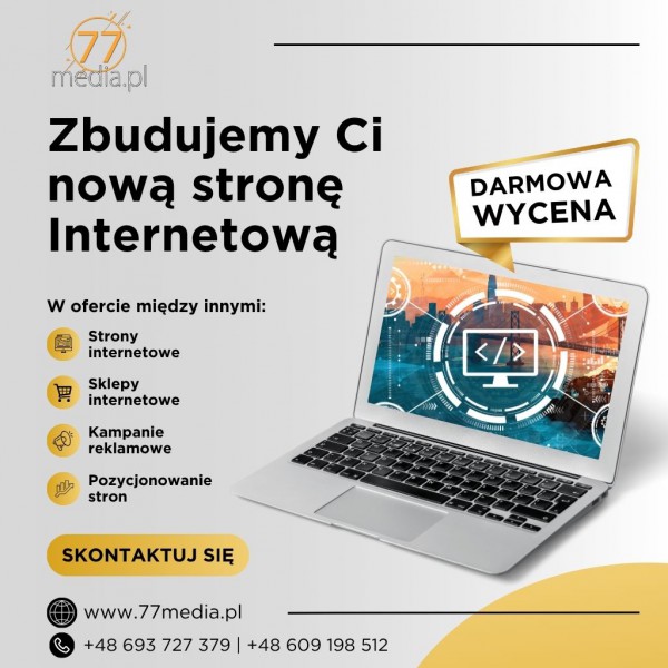 Profesjonalna strona WWW z darmową wyceną  odmień wizerunek firmy!