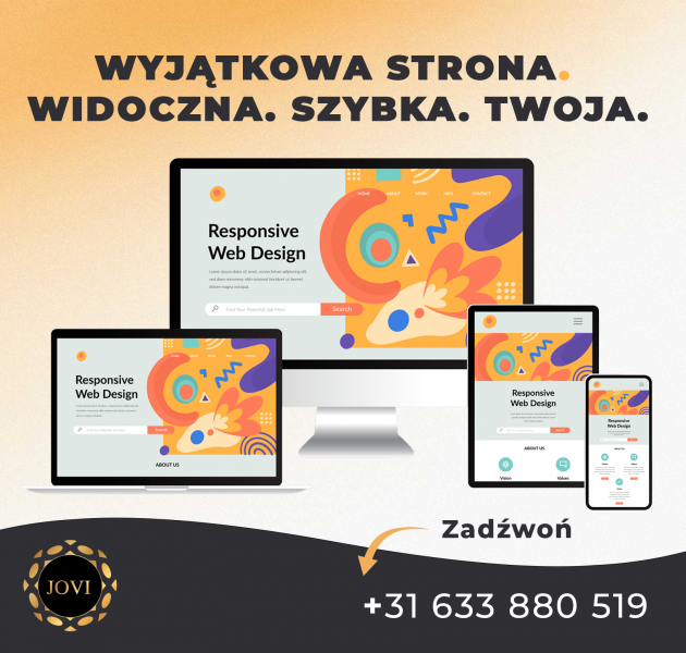  Czekamy na Ciebie! Projektujemy nową stronę internetową od zera.