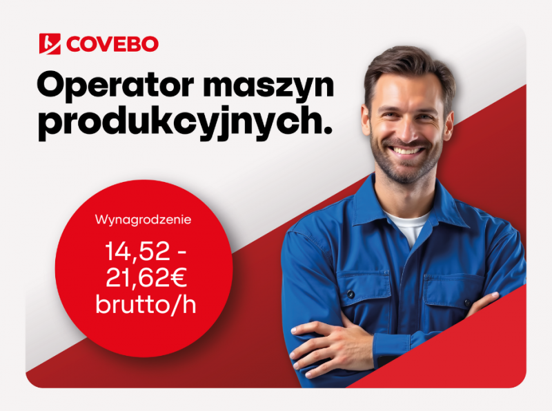Operator maszyn produkcyjnych
