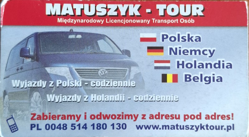CODZIENNIE DO POLSKI I HOLANDII KUJ-POM, WIELKOPOLSKIE, LUBUSKIE, ZACH-POM