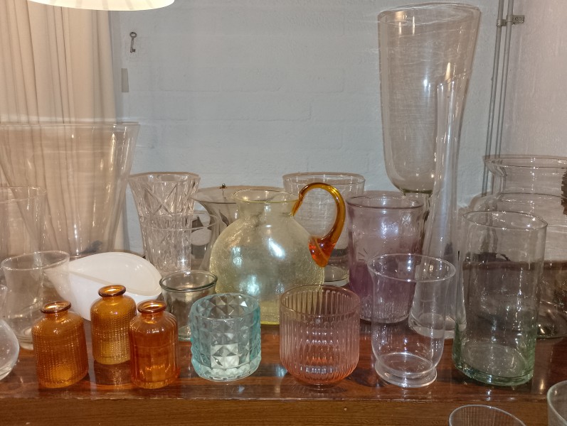 Szkło przeróżne - do kuchni, salonu, dekoracji, roślin