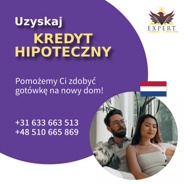 Kredyty, Tłumaczenia, Odszkodowania, Ubezpieczenia - CAŁA HOLANDIA