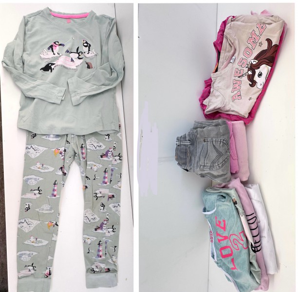 Ubranka dla dziewczynki 110/116