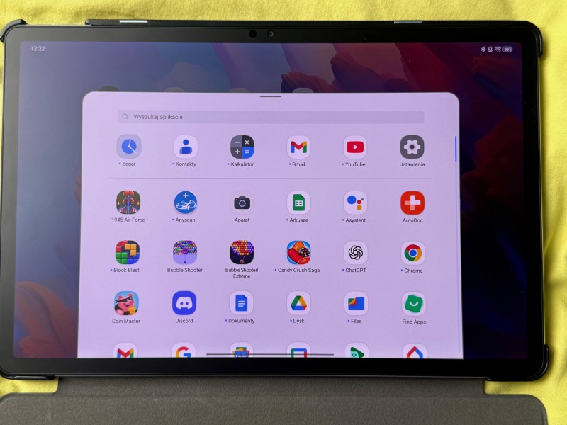 Tablet LENOVO Tab 12 with Matte Display +Tab Pen Plus jak nowy Na gwarancji..DOWÓZ.