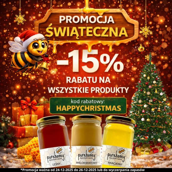ŚWIĄTECZNA PROMOCJA w polskimiod.nl > -15% na wszystkie produkty! SPRAWDŹ!