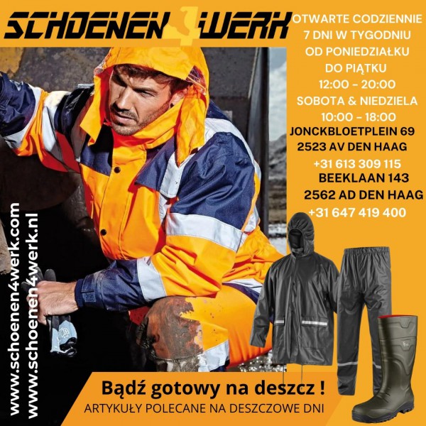 POLSKIE SKLEPY OTWARTE CODZIENNIE OBUWIE ROBOCZE HAGA-BEEKLAAN-SPOORWIJK