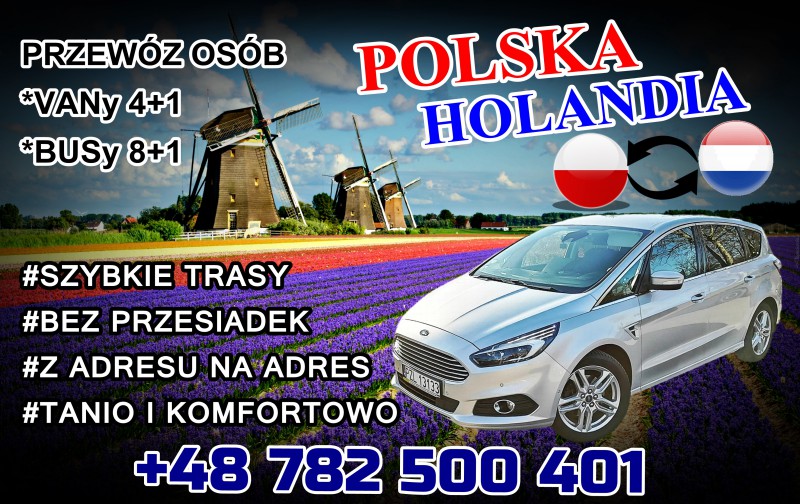 Każdy Piątek z HOLANDII do Polski każda Niedziela do HOLANDII