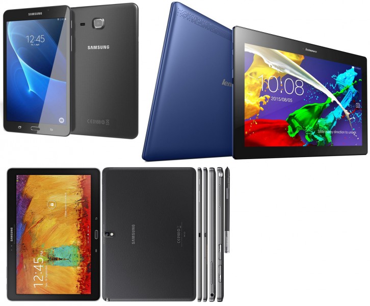 Sprzedam 3 tablety w jednej cenie Lenovo Tab 2, Galaxy Note 10.1, Galaxy Tab A