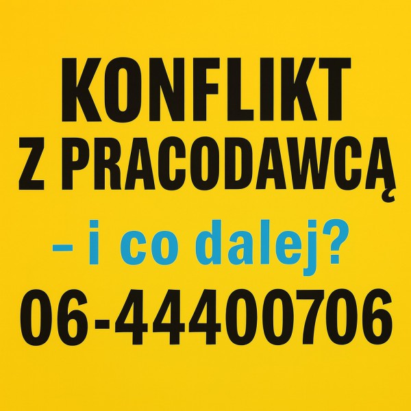 PRAWO PRACY! ZWOLNIENIE! ODPRAWA! PRAWO PRACY! KANCELARIA Z DOFINANSOWANIEM KOLO ROTTERDAM.