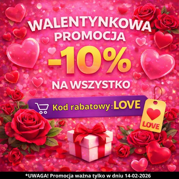 WALENTYNKOWA PROMOCJA: -10% NA WSZYZSTKIE PRODUKTY W POLSKIMIOD.NL