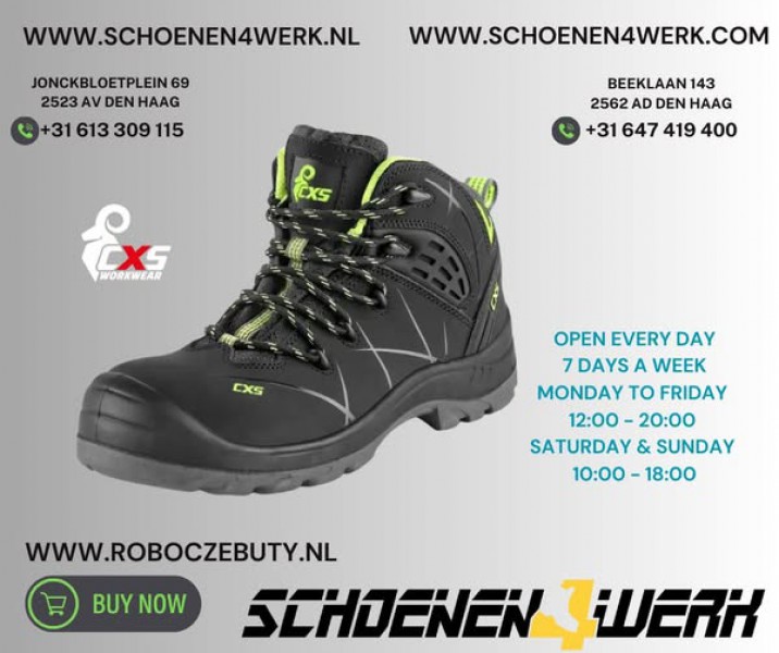 POLSKIE SKLEPY OTWARTE CODZIENNIE OBUWIE ROBOCZE HAGA-BEEKLAAN-SPOORWIJK