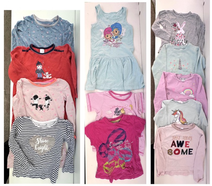 Ubranka dla dziewczynki 98/104