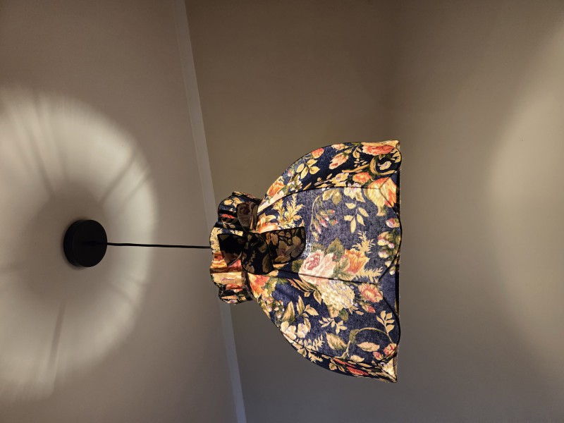 Duże Abażur z kokardą