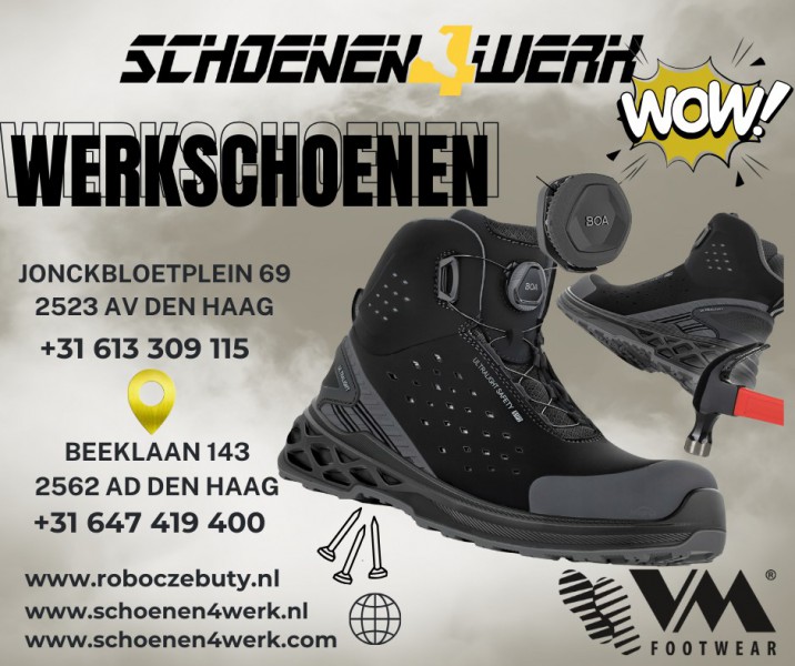 POLSKIE SKLEPY OTWARTE CODZIENNIE OBUWIE ROBOCZE HAGA-BEEKLAAN-SPOORWIJK