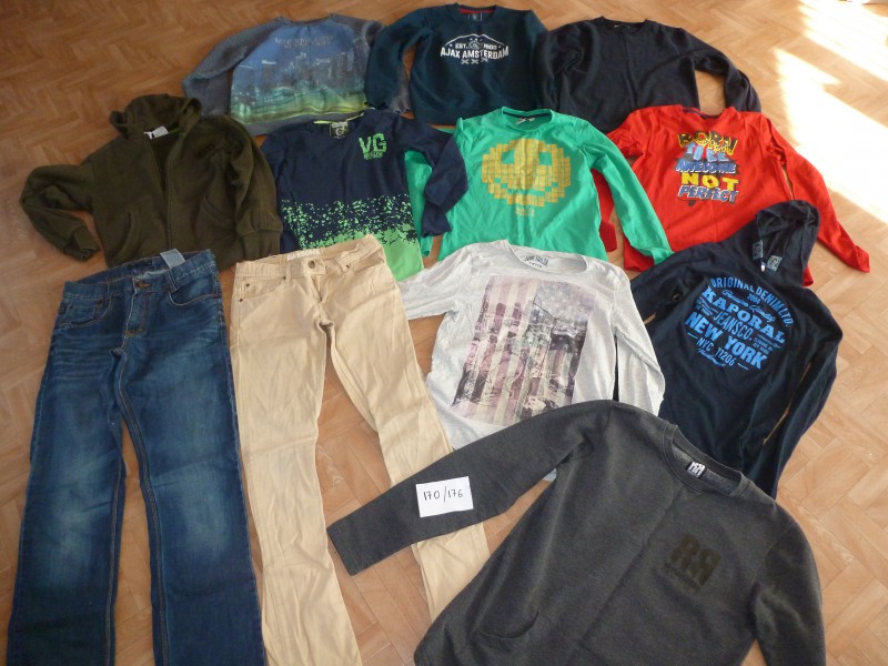 ubrania  dla chlopca  170/176