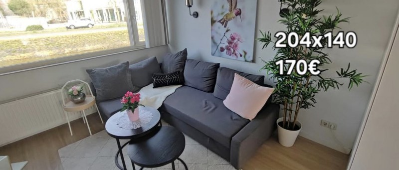 Narożnik z funkcja spania