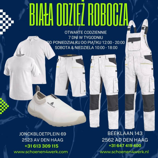 POLSKIE SKLEPY OTWARTE CODZIENNIE OBUWIE ROBOCZE HAGA-BEEKLAAN-SPOORWIJK